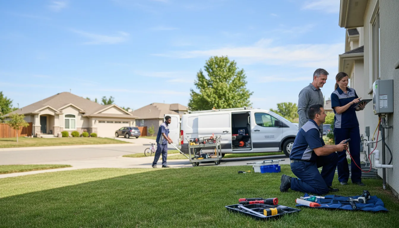 Tankless water heater service in Chaplin, CT